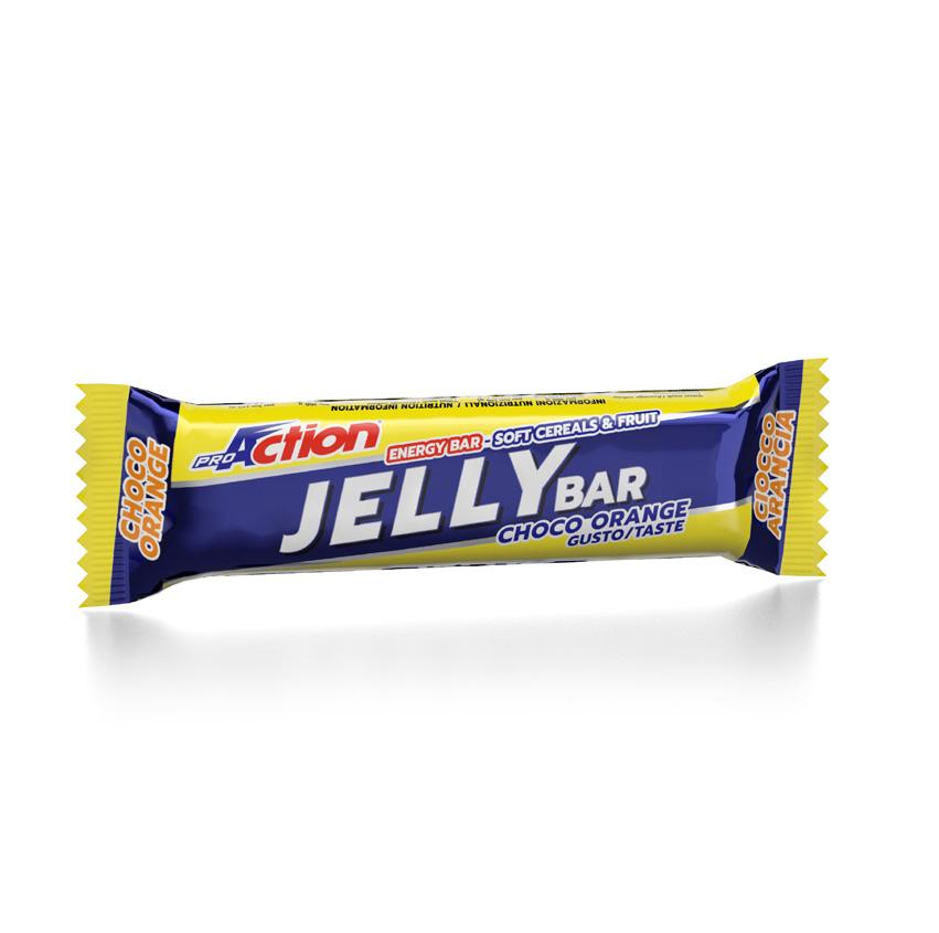 PRODUCT NAME JELLY BAR INTERNAL CODE PA0010210 PARAF CODE 974889949 FLAVOURS CHOCO ORANGE INGREDIENTS Orange jelly 30% (glucose and fructose syrup, dextrose, sugar, orange concentrate 4%, gelling