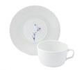 79A466-C3712-1 ESPRESSO CUP SET 4-piece set: 2 espresso cups in gold, 2 saucers in Blue Orchid Mesh White 79A466-C3701-1 COFFEE SET 9-piece set: