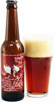 PREMIUM RED ALE ECHIGO Region: NIIGATA, JAPAN Beer Type: Red Ale Ingredients: Malt (kilned Malt & others) Hops (Amarillo) PREMIUM ECHIGO RED ALE Item# 1285, 12/330ML This premium ale, characterized