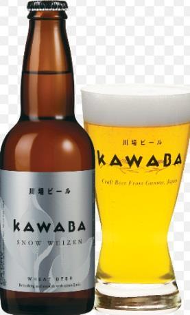 An excellent pairing with thick flavored dishes. KAWABA SNOW WEIZEN Region: GUNMA, JAPAN Beer Type: : Weizen A refreshing and smooth wheat beer.