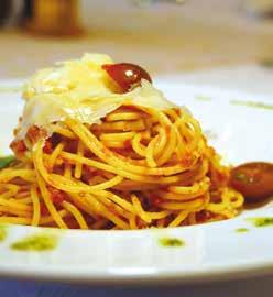 Cestoviny / Pasta Spaghetti Bolognese (1, 9) Špagety s omáčkou z mletého mäsa,