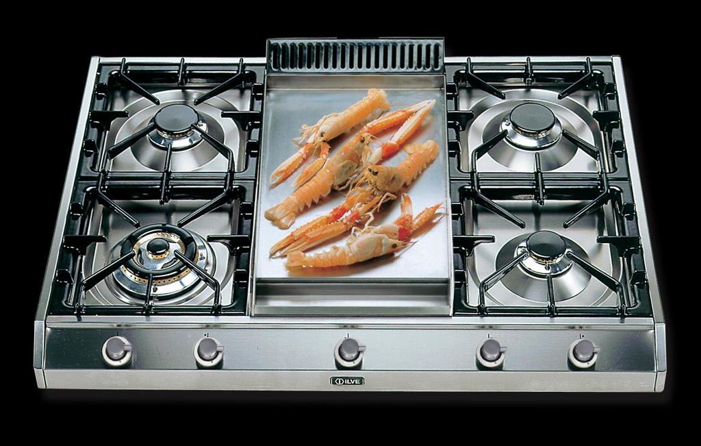 36 Professional Gas Cook Top UHP965FD Size 36 Fuel Type Gas Color Request when ordering 120 Volt 60Hz.