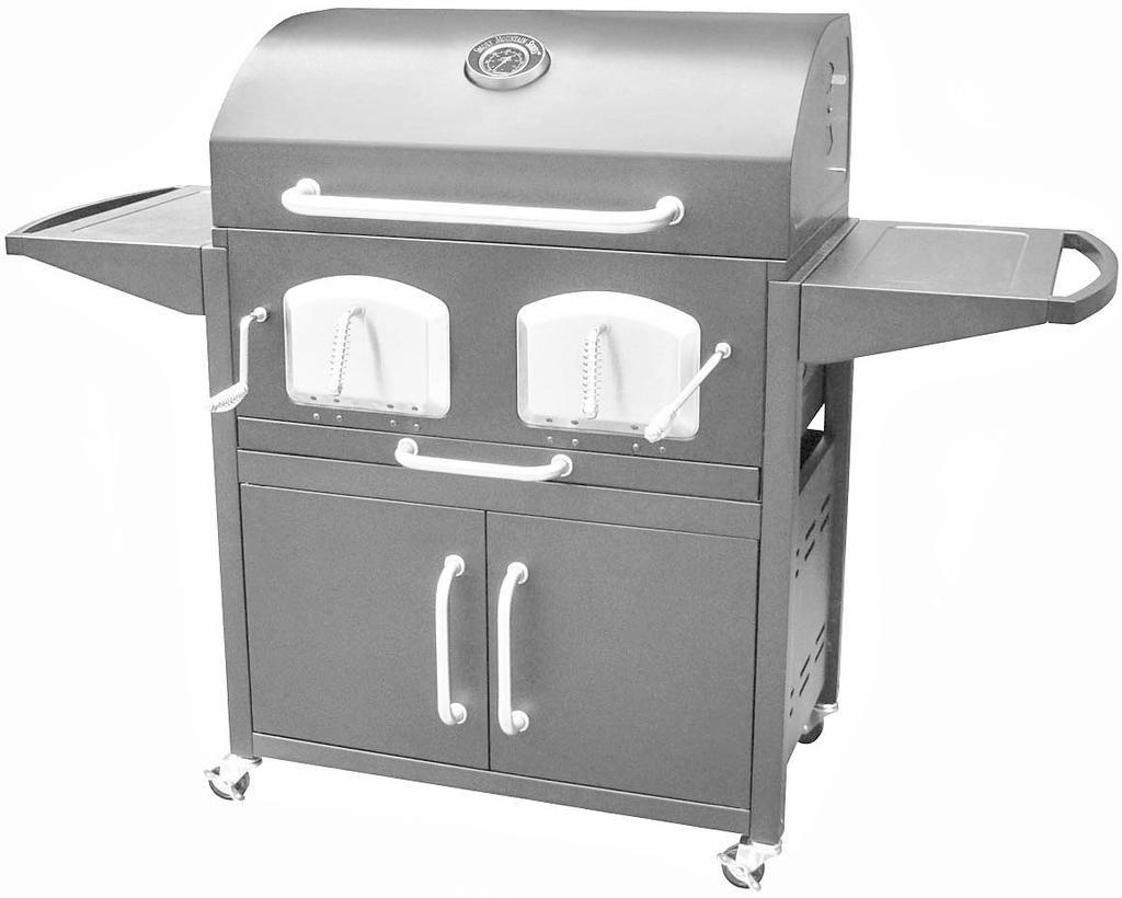 READ FIRST RULES FOR BRAVO PREMIUM CHARCOAL GRILL SAFE OPERATION. PAGE 2 THE GRILL IS FOR OUTDOOR USE ONLY KEEP THE GRILL A MINIMUM OF 10 FT.