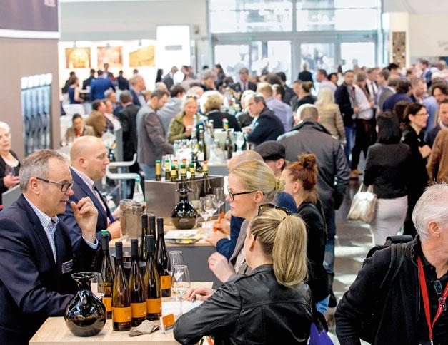 97 % of the trade visitors was satisfied with ProWein.