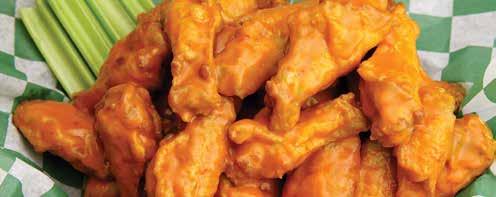 jumbo wings ALWAYS MADE FRESH TO ORDER & TOSSED IN ONE OF OUR DRY RUBS OR FAMOUS SAUCES. Dry Rubs! new!