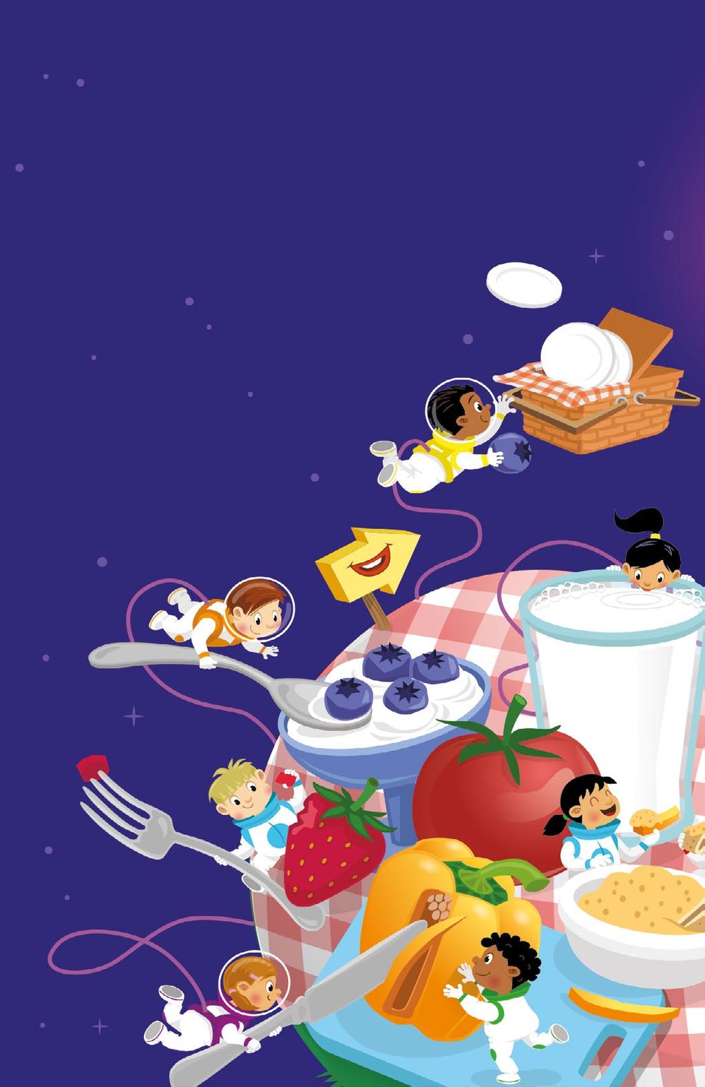 Food Mission : Conquer the Galaxy of the 5 Senses Stories, cooking activities, a nursery rhyme and other