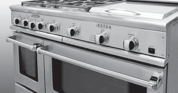 THE PROFESSIONAL RDT SERIES DUAL FUEL RANGE Use and Care Guide MODELS: