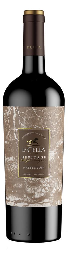 HERITAGE The new label portrays the value of the Bustos family patrimony, reflected in the prestigious Uco Valley