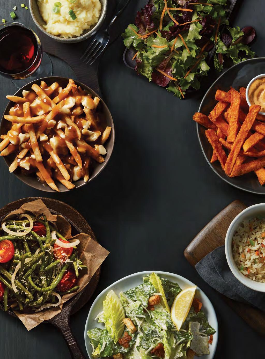 SIDES FEEL LIKE CHANGING YOUR FRIES?