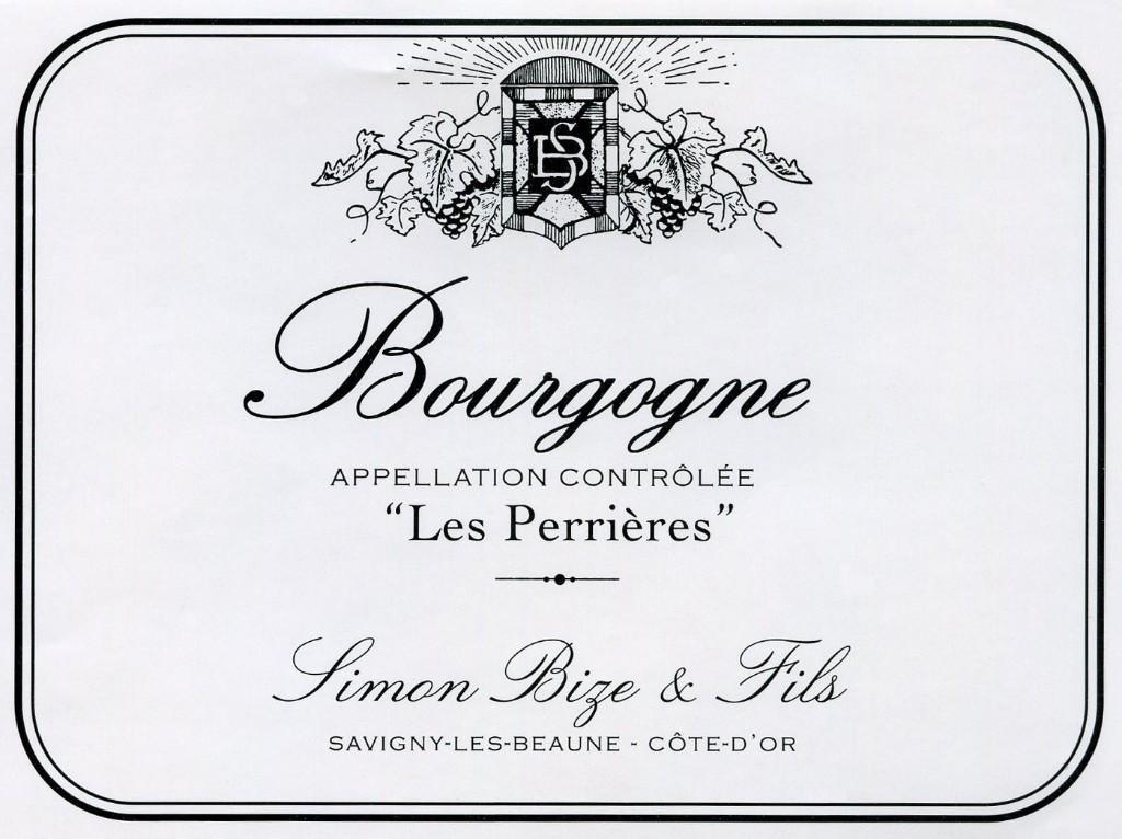 Bourgogne Rouge 'Les Perrieres' 2015 This is a single site Bourgogne level wine from a very well respected and elevated site looking down on the village of Savigny-lès-Beaune itself.