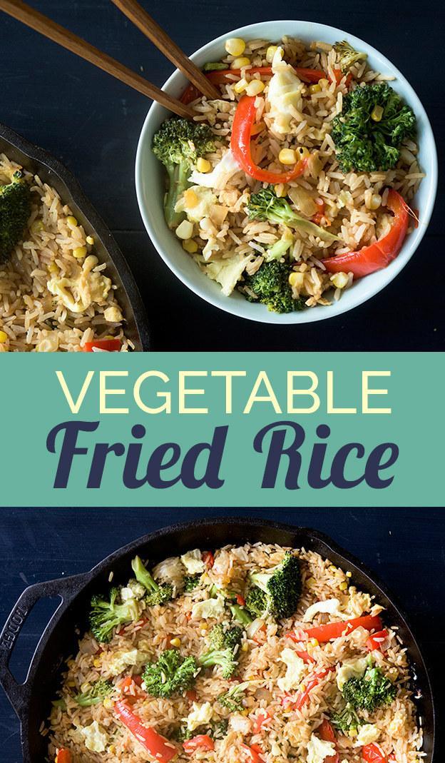 On WEDNESDAY, dig into a heaping bowl of vegetable fried rice. I like rice.