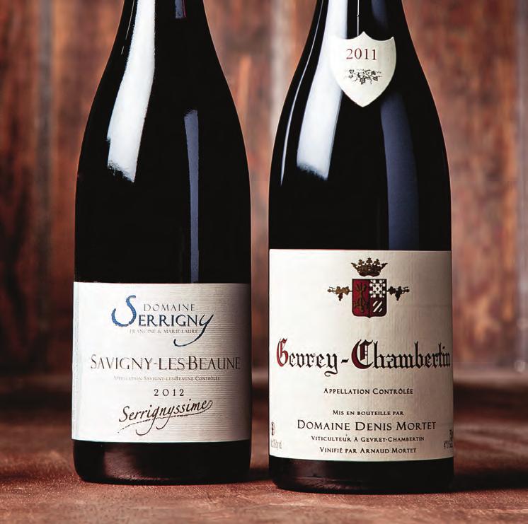 MATURE RED BURGUNDY I recently tasted more than 80 Burgundies from our cellars and feature here 37 that are ready for drinking. The notes and drinking dates are based on this recent tasting.