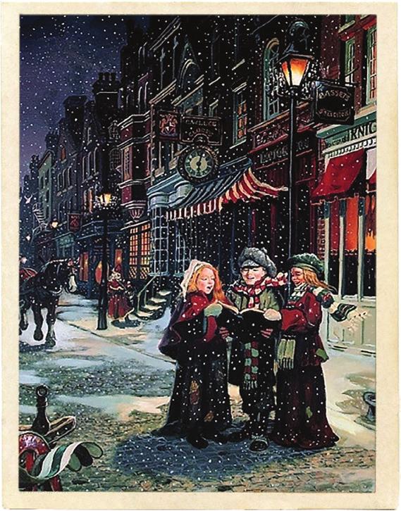 95++ Per Person Christmas Carol Night Holiday Dinner Celebration Thursday, December 14th 5PM-8PM Winter salad with cranberry vinaigrette Warm rolls & butter (Choice