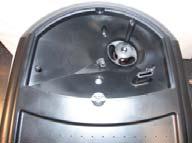 hot water/ steam knob.