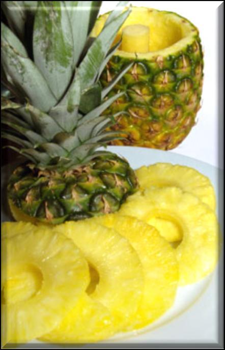 Iced Pineapple The aroma of ripened fresh