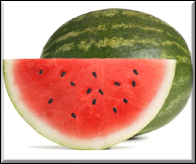 Watermelon A fruit blend of melons,