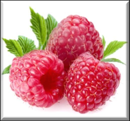 A nice, strong, true fresh raspberry scent that does not have oily