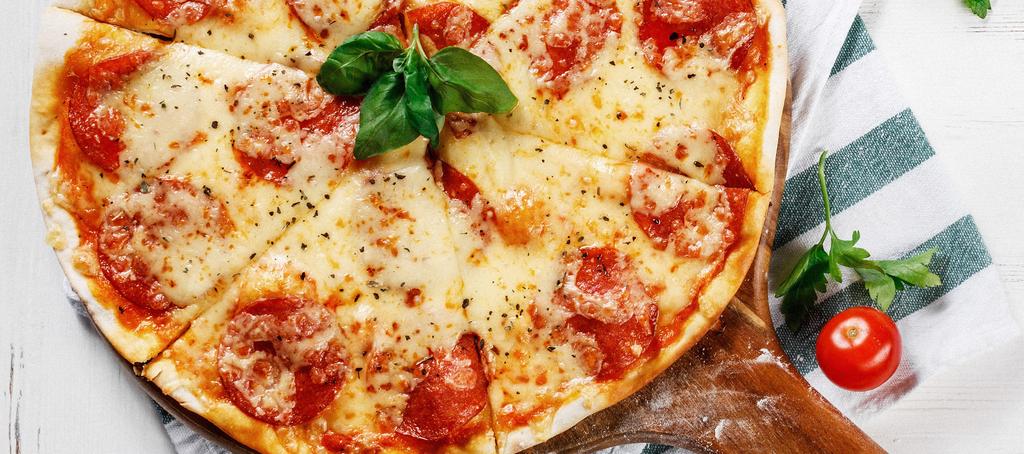 WHOLE PIZZAS & ITALIAN SPECIALTIES Hand-tossed, 18 pies. (served in 8 or 12 slices) Cheese Pie 13.99 Pepperoni Pie 14.99 Veggie Pie 14.