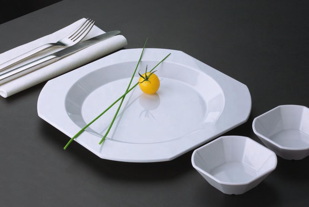 SERIES 600: CAMPUS STYLE TABLEWARE MODERN TABLEWARE Simple and timeless, this unusual Campus Style series presents with