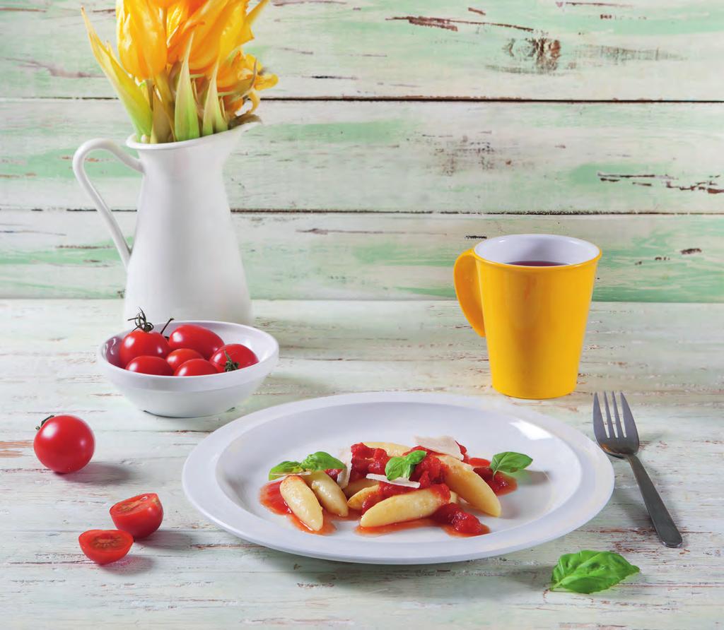 SERIES 500: CLASSIC STYLE TABLEWARE THE CLASSIC SERIES FOR CATERING The Classic Style series by ORNAMIN offers a stylish solution for canteens, cafeterias, schools, day care centres, nursing homes