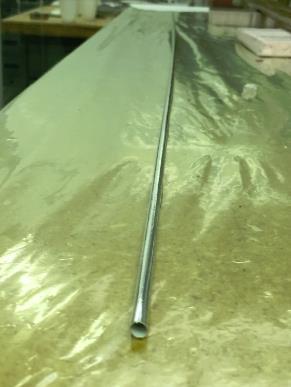 Mu2e Straws Physical description: 15 μm thick Mylar straws 5 mm diameter Length from 45 to 120 cm 500 Å of aluminum on both inside and outside An additional 200 Å of gold