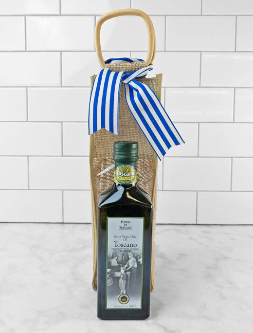 6 JANSAL VALLEY PROVISIONS ORGANIC TUSCAN OLIVE OIL GIFT BAG #180890 $39.
