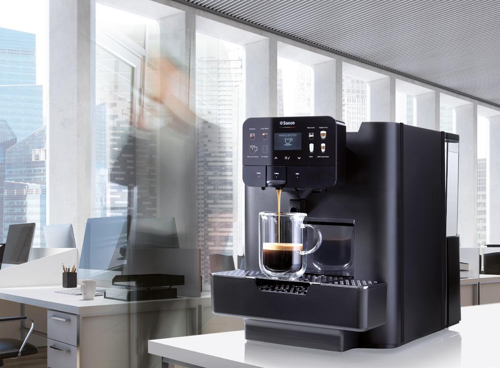 INNOVATION AND DESIGN. Area is a professional OCS capsule coffee machine which, for its compact size and rigorous but modern style, can adapt to all small and medium locations.