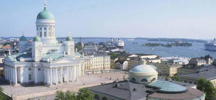 Sightseeing of the major sights in Helsinki, including the Cathedral, Senate Square, views of Uspenski Cathedral, Finlandia Talo and the Finnish Parliament.