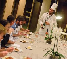 cooking-pairing courses with recipes by Michelin star chefs given at the Basque Culinary Center.
