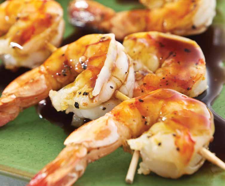 Seafood The shrimp markets mostly continue to trend above year ago levels. U.S. shrimp imports during March were 2.5% larger than last year but were the smallest in 11 months.