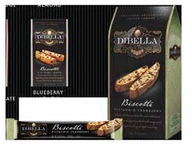6oz 100515 Dibella Double Chocolate Fudge Biscotti