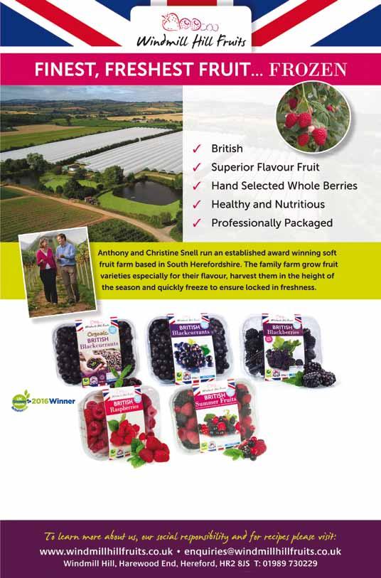 Vegetarian - Fruit JULY OFFERS NOW Available from Hunt s 5623 Organic Blackcurrants 12 x 400g 9861 Blackberries 12 x 330g 6877 Blackcurrants 12 x 450g 9553