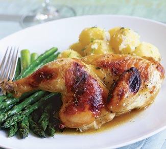 Roasted Cornish Game Hens with Wildflower Honey & Orange Cornish game hens work well for entertaining. They re a nice departure from chicken, and they don t require any last-minute carving.