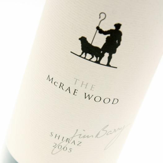 Bottle 34. Shiraz, The McRae Wood, Jim Barry, 45.