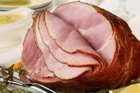 Carved Meat Buffet Carved Sugar Baked Ham, Roast Sirloin of Beef & Roast Turkey served with Accompaniments Dressed Salmon