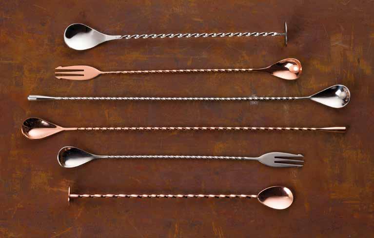 155 Copper Cocktail Mixing Spoon F93004 10.