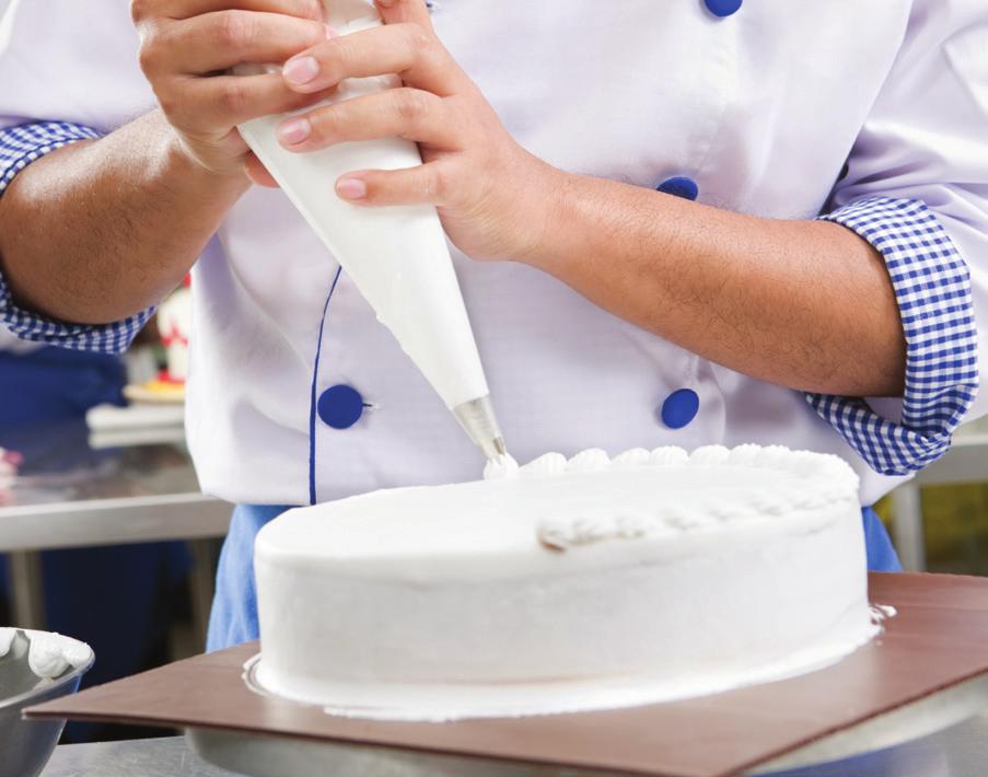 These ingredients and their proportions are essential to ensure the topping key parameters: proper whipping, foam consistency and stability as well as sensory properties.