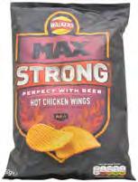 11 SNACKS Snack brand launches that aim to satisfy with sound, intense flavour and texture include the Pringles Loud range, launched in 2017 in the US, and the Walkers Max Strong range, launched in