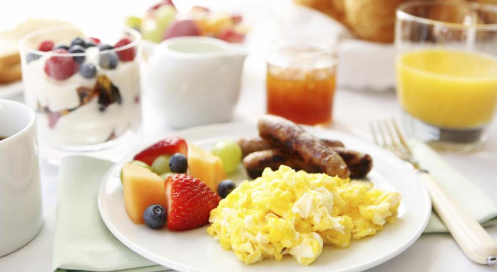 Breakfast & Brunch Breakfast & Brunch BRUNCH BUFFET 23.95 (50 Person Minimum) Chef s assorted freshly baked breakfast pastries with toaster.