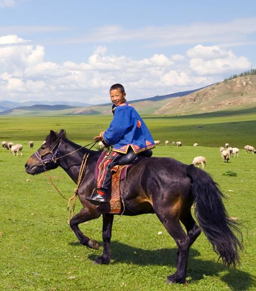 ITINERARY DAY 07-07 AUG (WED) - GORKHI-TERELJ NATIONAL PARK This morning, start your horse journey along Tuul river, trail goes through meadows of foreststeppe, lunch will be