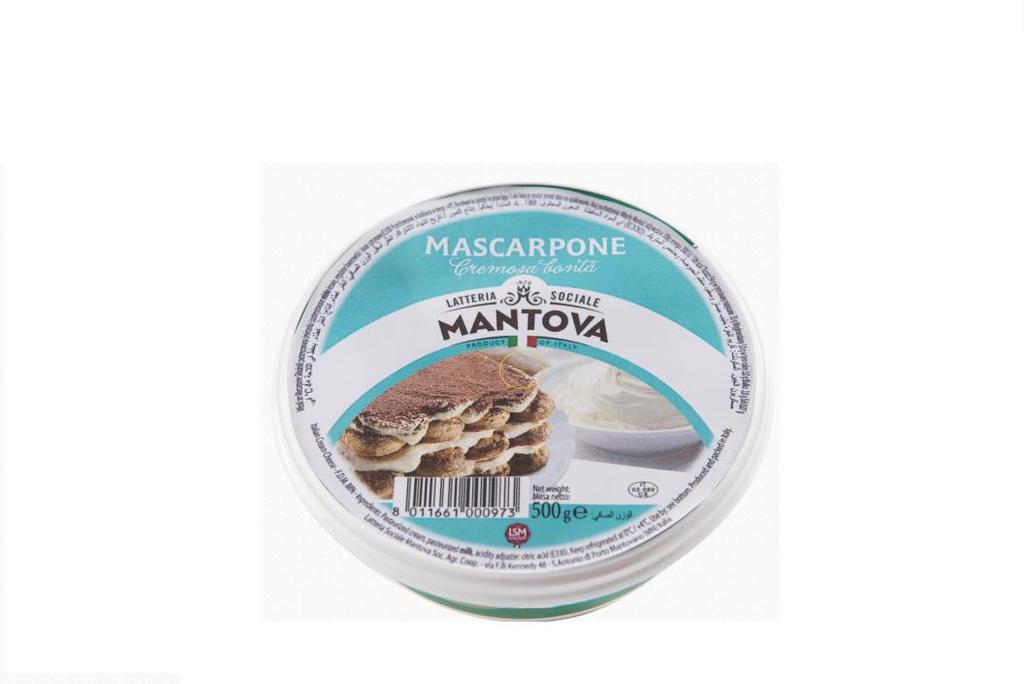 MASCARPONE & BUTTER our mascarpone has a sweetly taste and a milky-creamy flavor of course ideal for the