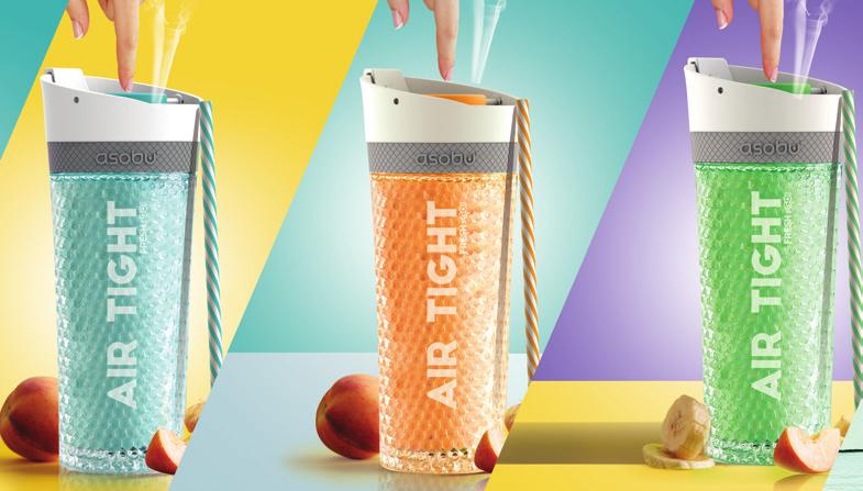 TRADEMARK TRADEMARK ITEM#: FNG1 17(OZ) / 500(ML) ITEM#: FNG2 15OZ/470ML THE BEST SOLUTION TO KEEP YOUR BEVERAGE FRESH AND NUTRITIOUS The patented and unique smoothie tumbler has features like no