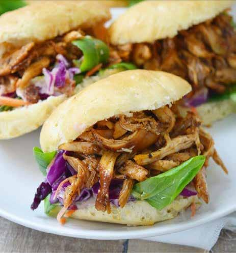 : 708 : PULLED CHICKEN whole piece Kg per Roll : 3Kg 