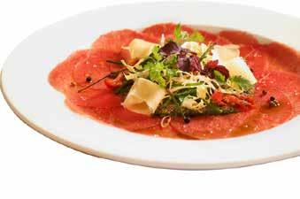 OUR PRODUCT RANGE Carpaccio s sliced for Retail & Catering Of course the Beef carpaccio in the variety s -Beef Fillet, -Inside round, -Sirloin, -Babytops, and the technical parts topside or knuckle