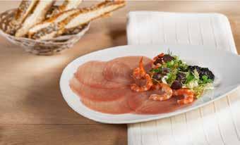 RETAIL - CARPACCIO Art. Nr. : 172 : TUNA CARPACCIO Packaging : 2 x 80gr This carpaccio has been made from the best Tuna. Prepared according to traditional methods.