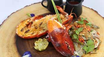 chili-lime sauce ½ 1/1 83 GRILLED LOBSTER 995 B 1695 B WESTERN