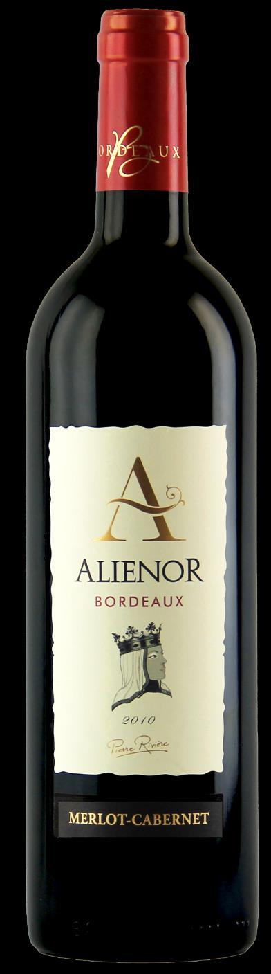 ALIENOR ------------------------ Bordeaux PR-4 Grapes : Merlot, Cabernet Location : Bordeaux Soil Type : sandy clay Surface : 2 Ha Alcohol Percentage : 12.