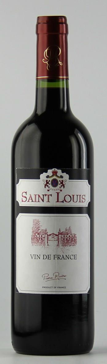 SAINT LOUIS ------------------------ Vin de France PR-1S Grapes : 100 % Merlot Location : Bordeaux Soil Type : sandy clay Surface : 38 Ha Alcohol Percentage : 12% Tasting : Red fruit
