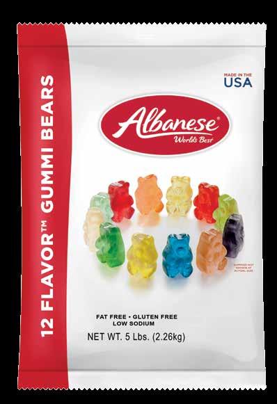 Bag Our Assorted Fruit Gummi Bears feature your