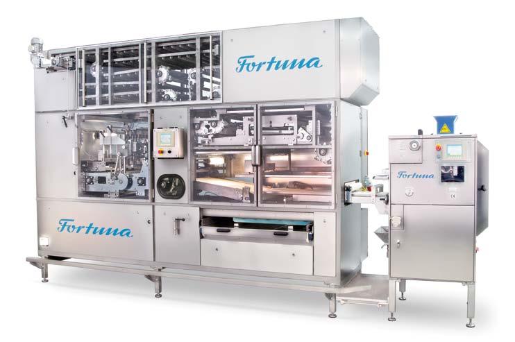 1 2011 Plant designs Combined plant Premium K with Primus The combined bread roll line Fortuna Premium K unites functionality of forming and cutting devices in one machine thus being particularly